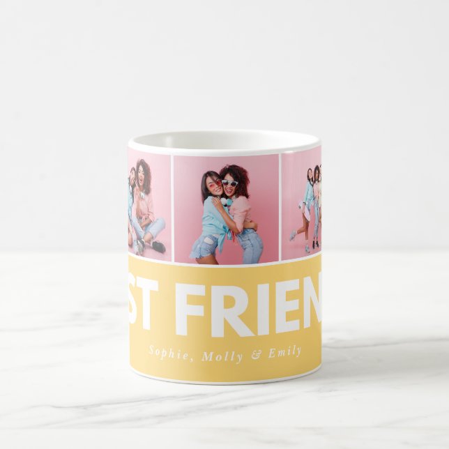 Caneca De Café Trendentes modernas de multicamada de script de fo (Centro)