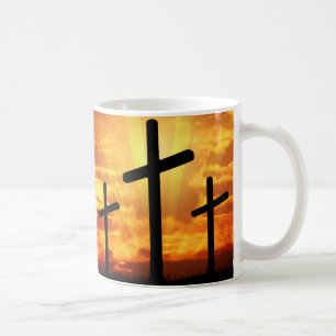 CANECA DE CAFÉ TRENDY CHRISTIAN BÍBLIA VERSE SUNSET CRISTIANO