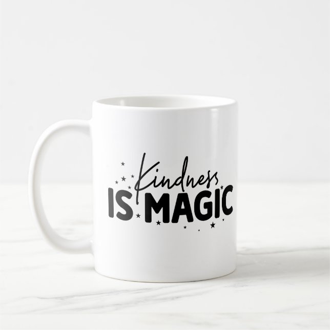 Caneca De Café Trendy Kindness É Magia (Esquerda)