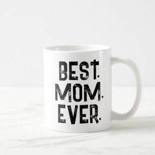 CANECA DE CAFÉ TRENDY MELHOR MÃE JÁ TIPOGRAFIA BRANCA