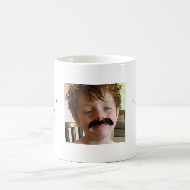 Caneca De Café Trendy Mustache Café Mug (Centro)