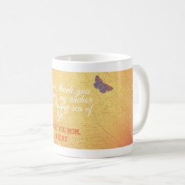 Caneca De Café Trendy Na moda Typografia Citação Mãe Dia de as mã