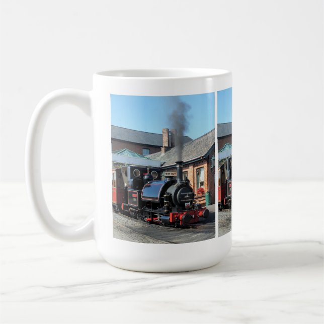 CANECA DE CAFÉ TRENS A VAPOR (Esquerda)