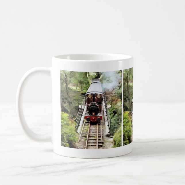 CANECA DE CAFÉ TRENS A VAPOR (Esquerda)