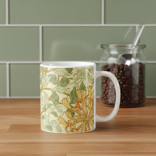 Caneca De Café Trepadeira de Madressilva William Morris