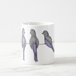 Caneca De Café Três amigos do pombo