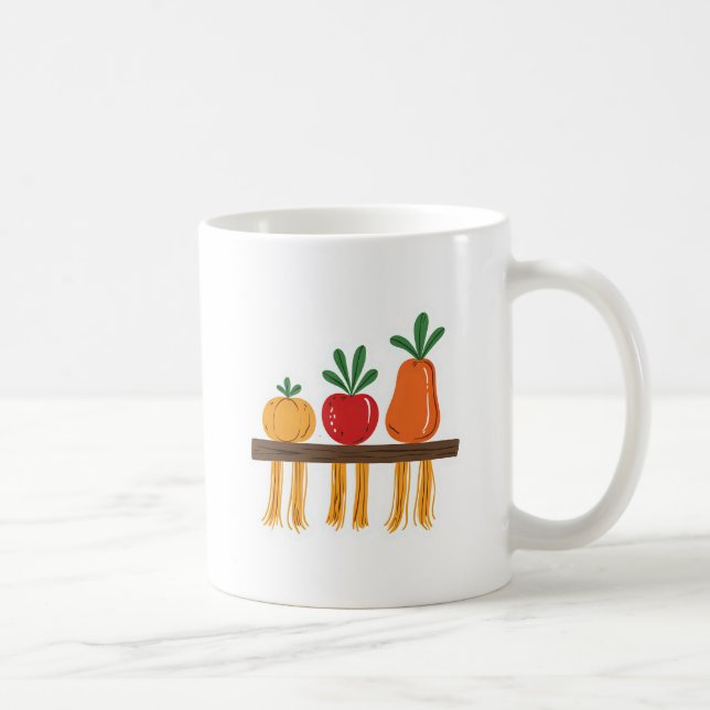 Caneca De Café Três Amigos em uma prateleira (Direita)