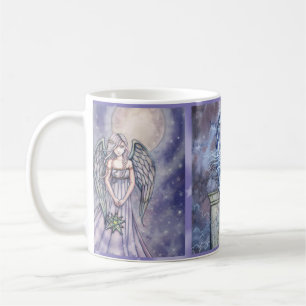 Caneca De Café Três Angels Holiday Mug de Molly Harrison