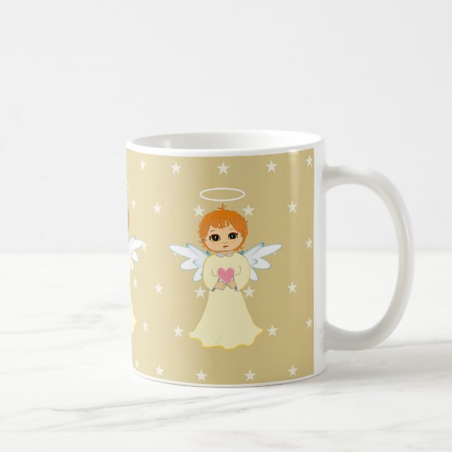 Caneca De Café Três Anjos Lindos (Direita)