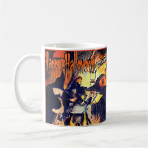 Três Bruxas Mug Art para o Halloween
