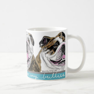 Caneca De Café Três buldogues