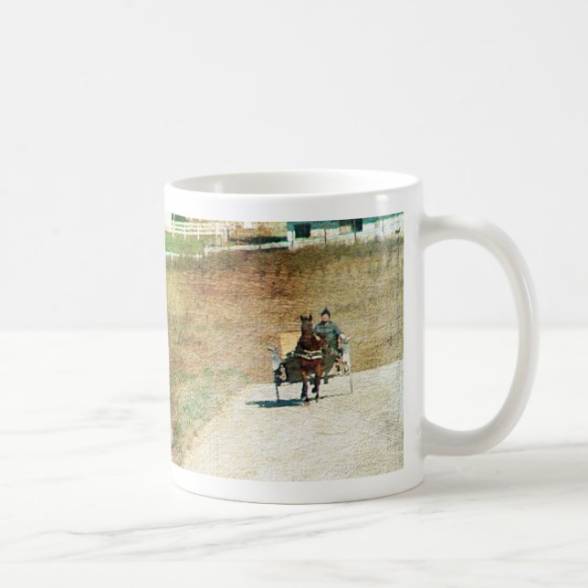 Caneca De Café Três Carruagens Amish (Direita)