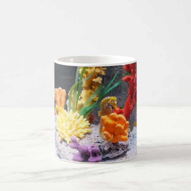 Caneca De Café Três cavalos marinhos (Centro)