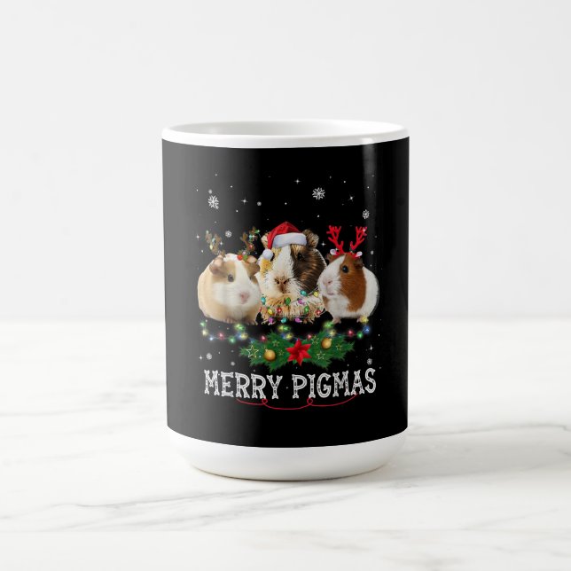 Caneca De Café Três copos de natal Noel Hat (Centro)