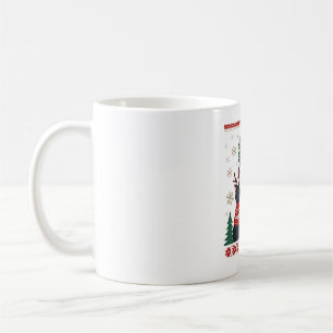 Caneca De Café Três Gatos Divertidos Gatos De Natal Suéter De Nat