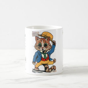 Caneca De Café Três Gatos, Louis Wain