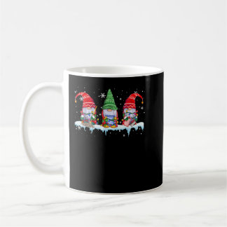 Caneca De Café Três Gnomos de limpeza Luzes de Natal engraçadas G