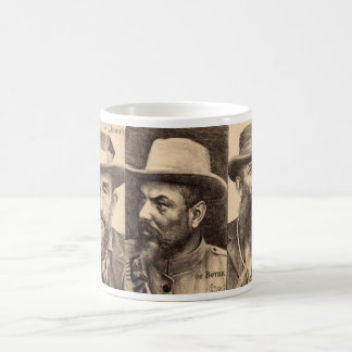 Caneca De Café Três heróis se eu os vi nunca!