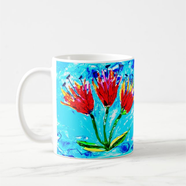 Caneca De Café Três tulipas (Esquerda)