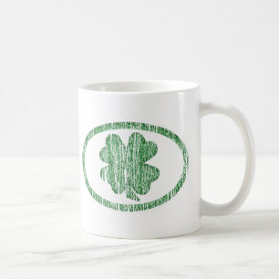 Caneca De Café Trevo afligido