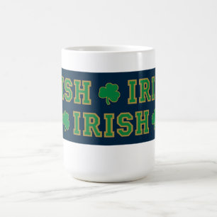 Caneca De Café Trevo Irlandês