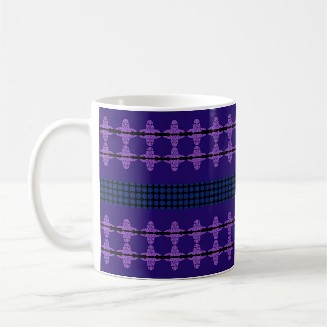 Caneca De Café Trevos de Cabeça de Rosa (Esquerda)