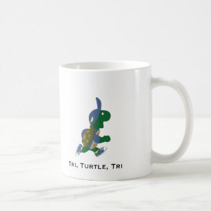 Caneca De Café Tri, Turtle, Tri