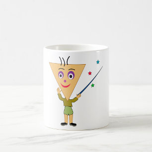 Caneca De Café Triângulo Head Character Mug