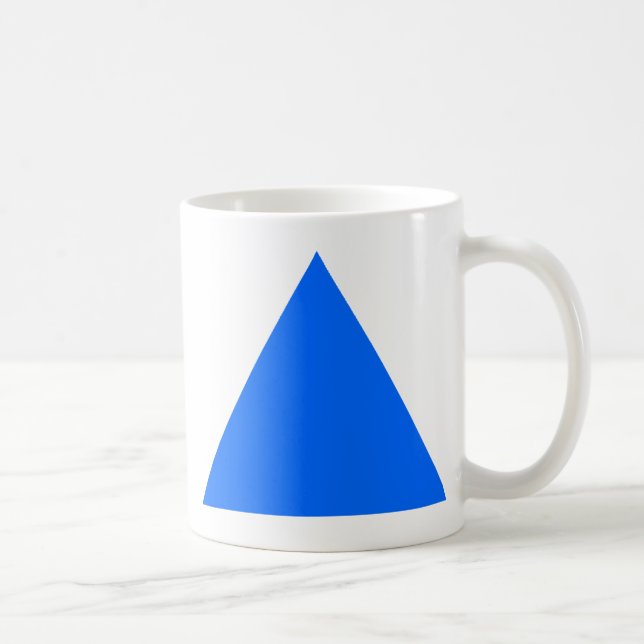 Caneca De Café Triângulo jGibney O MUSEUM Zazzle Dons (Direita)