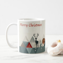 Caneca De Café Triângulo Natal Riddle: Mínima Copa de Natal