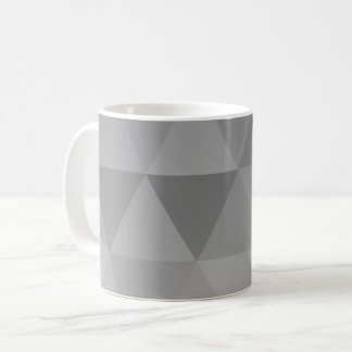 Caneca De Café Triângulos Abstratos Padrão Sem Costura - Versão C