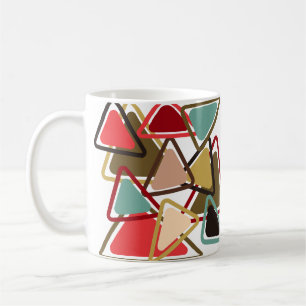 Caneca De Café Triângulos Espicosos