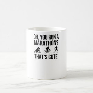 Caneca De Café Triathlon Lover oferece resistência aos esportes 