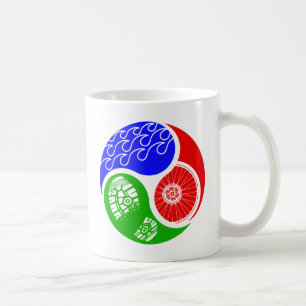 Caneca De Café Triathlon TRI Yin Yang