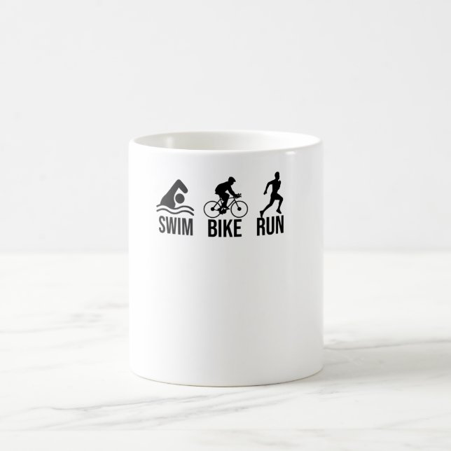 Caneca De Café Triatleta Oferece Resistência Esportiva Triatlo Lo (Centro)