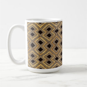 Caneca de Café Tribal Africano BaKuba
