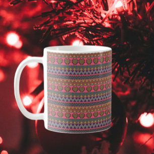Caneca De Café Tribal Vibe Classic Mug - Bold Boho Morning Energy