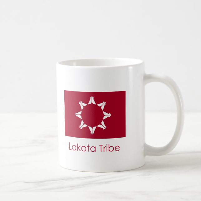 Caneca De Café Tribo de Lakota (Direita)