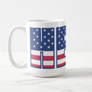 Caneca de Café Tribute American Hero - Estrelas Pa