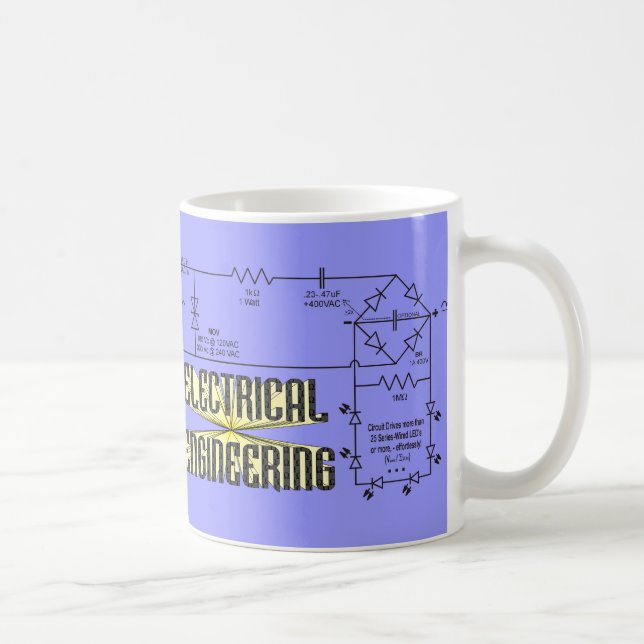 Caneca De Café Tributo à engenharia elétrica (Direita)