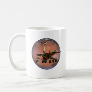 Caneca De Café Tributo de Rover Oppy da oportunidade de Marte