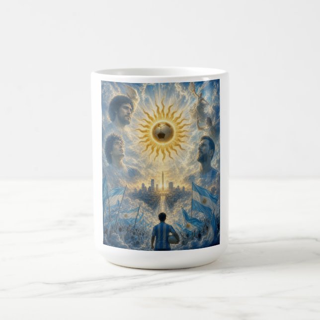 Caneca De Café Tributo Lendário ao Futebol Argentino (Centro)