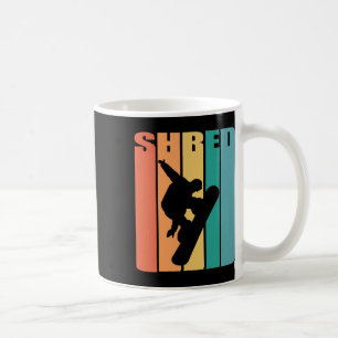 Caneca De Café Trick 70s Vintage Freestyle Retro Snowboard Sno
