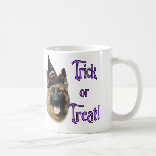 Caneca De Café Trick german shepherd Dog (sable)