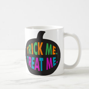 Caneca De Café Trick Me Tratar Com Várias Cores