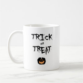 Caneca De Café Trick or treat pumpkin