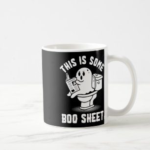 Caneca De Café Trick Ou Tratar Fantasma Spooky Isto É Uma Folha D