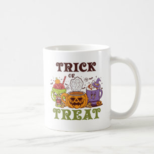 Caneca De Café Trick Ou Trate O Café