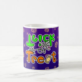 Caneca De Café Trick ou Treat no Halloween