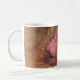 Caneca De Café Trifid and Lagoon Nebulae
